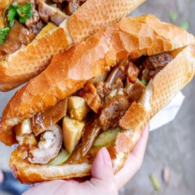 Bánh mì phá lấu